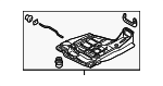 99763107303 - Electrical: Headlight Bracket for Porsche Image