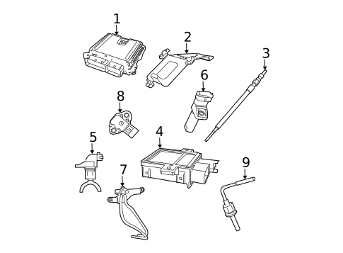 Ignition System for 2007 Jeep Grand Cherokee #0
