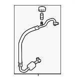 88704AK010 - : Suction Hose for Toyota: Tacoma Image