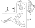 86592106 - : Lower Control Arm for GM Image