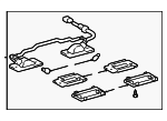 8127048020 - Electrical: License Lamp for Toyota: Highlander Image