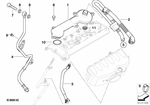 11157840446 - Engine: Oil Separator for BMW: M3, Z3 M3.2, Z4 M3.2 Image image