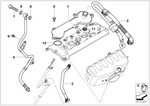 11157834056 - : Vent Hose for BMW Image