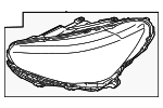 32140435 - Electrical: Headlamp Assembly for Volvo Image