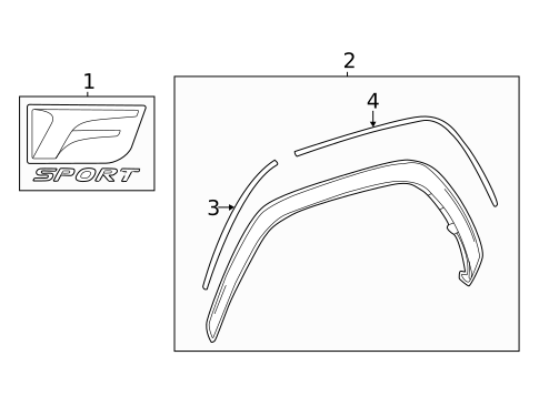 Exterior Trim - Fender for 2023 Lexus LX600 #0