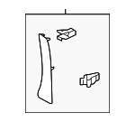 677660E020B0 - : Panel Cover for Toyota Image