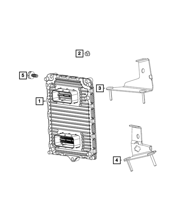 68434924AC - Electrical: Engine Controller Module for Mopar Image image