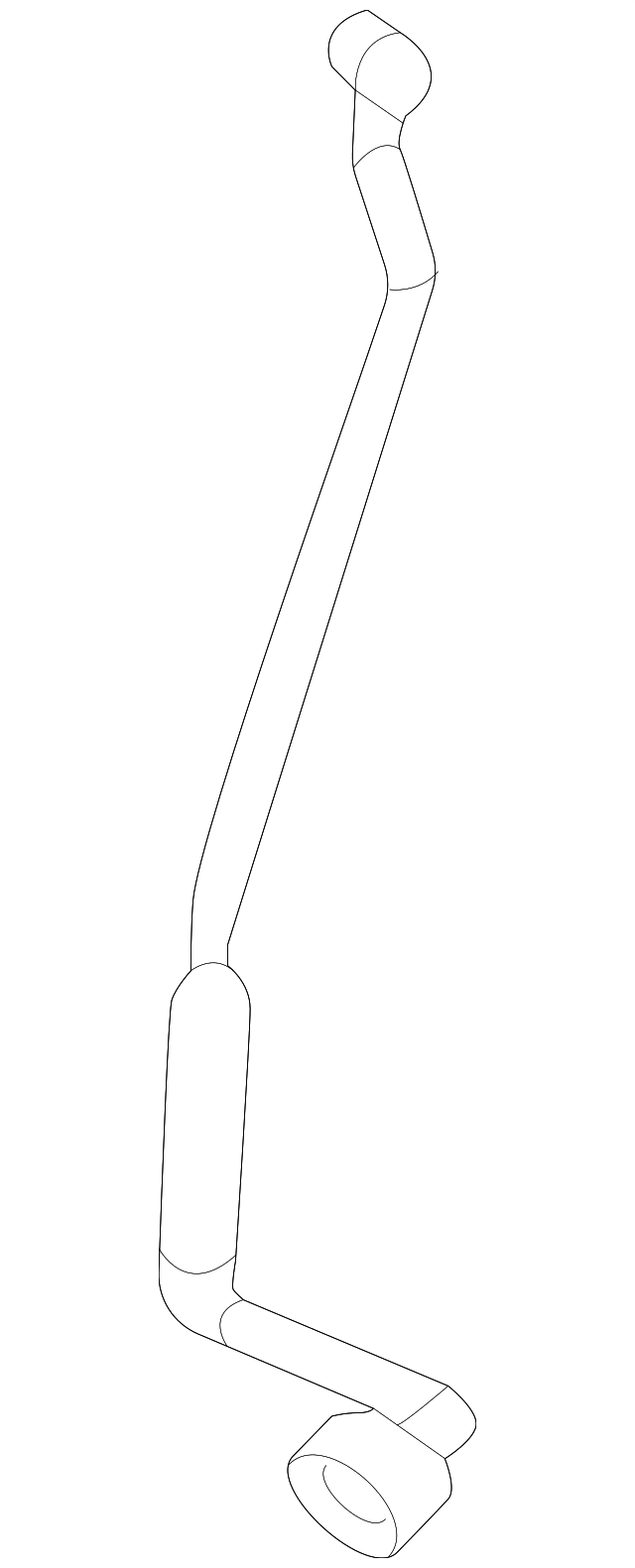 Genuine OEM Honda Accord Hood Support Rod (2013-2017) - Part # 74145-T2A-A00