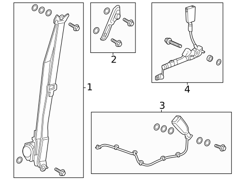 Seat Belt for 2024 Acura TLX #0