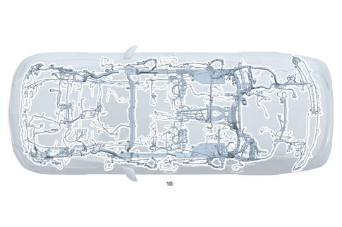 Frame Floor Unit Main Cable Harness for 2021 Mercedes-Benz A220 #0