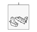 5880560300E0 - Body: Upper Trim for Toyota: Land Cruiser Image