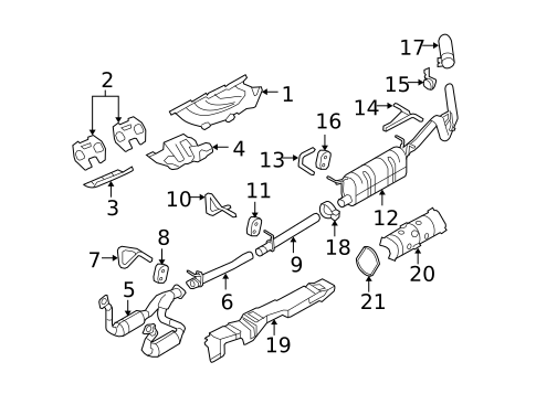 Exhaust Manifold for 2010 Ford F-350 Super Duty #0
