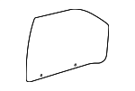 10444162 - Body: Glass for Buick: Terraza | Chevrolet: Uplander, Venture | Oldsmobile: Silhouette | Pontiac: Montana, Trans Sport | Saturn: Relay Image