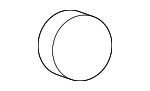 8943748030 - Body: Lift Gate Hole Cover for Toyota Image