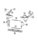 68277378AA - Cooling: Closeout Panel for Mopar Image