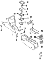 4A0711110G9UB - : Shift Boot for Audi: A6, A6 Quattro, S6 Image
