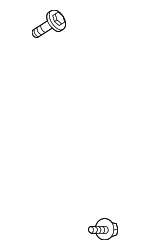 90105A0040 - Body: Lift Cylinder Bolt for Scion: iM, iQ, xB | Toyota: Celica, Corolla, Corolla Cross, Corolla iM, Crown Signia, GR Corolla, Highlander, Prius, Prius AWD-e, Prius C, Prius Plug-In, Prius Prime, Prius V, RAV4, Venza, Yaris Image