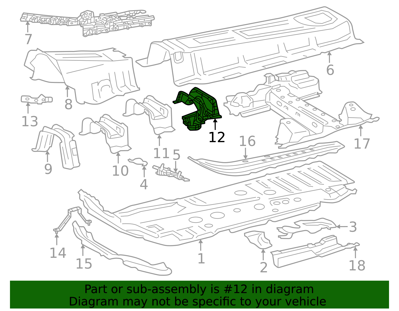 58062-48010 - 2023-2024 Lexus RX350 - Mount Bracket | My L Parts