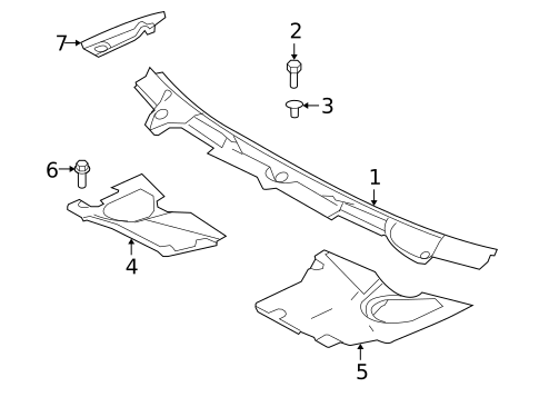 Cowl for 2014 Jaguar XKR #0
