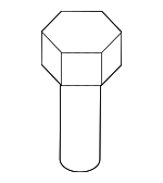 C2C20255 - Body: Cowl Top Panel Fastener for Jaguar Image