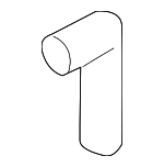 63126918591 - Electrical: Headlamp Assembly Vent for BMW: 645Ci, 650i, M6 Image