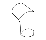 74134SH0A01 - Body: Release Cable Grommet for Honda: Accord, Civic, Civic del Sol, CR-V, Insight, Odyssey, Pilot, Prelude, Ridgeline, S2000 Image