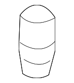 74144S01A00 - Body: Hood Bumper for Honda: Civic, Odyssey, Pilot Image