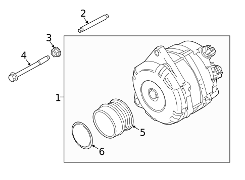 Alternator/Generator & Related Components for 2020 Lincoln Nautilus #0