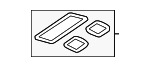 2068300202 - HVAC: Air Distributor Seal Kit for Mercedes-Benz Image
