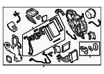 274001JA2C - : AC &amp; Heater Assembly for Nissan: Quest Image