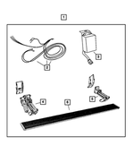 68000651AA - : Side Step Kit for Mopar Image