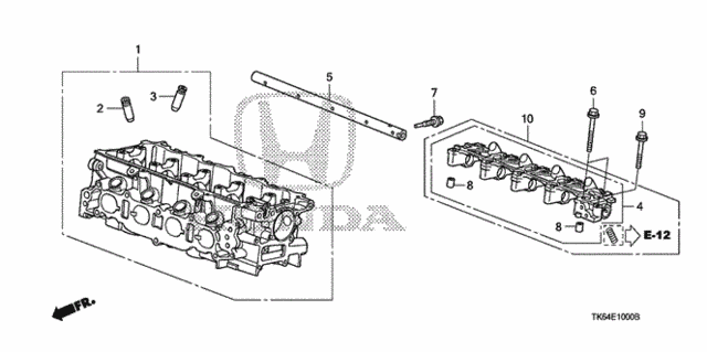 Cylinder Head for 2012 Honda Fit #0