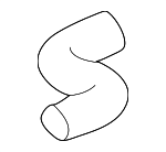 1957861BA00 - Cooling System: Hoses for Acura Image