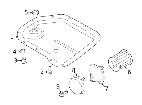 Automatic Transmission for 2023 Subaru Crosstrek #0