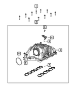 68516308AA - 3.0L Turbo Diesel; Engine: O Ring for Jeep: Grand Cherokee | Ram: 1500, 1500 Classic Image