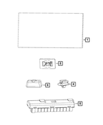 68073497AA - Electrical: Wiring Clip for Mopar Image