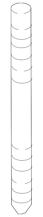 90116A0027 - Suspension: Suspension Cross-member Mount Stud for Toyota: 4Runner, Avalon, bZ4X, C-HR, Camry, Corolla Cross, Crown, Crown Signia, FJ Cruiser, GR Corolla, Grand Highlander, Highlander, RAV4, RAV4 Prime, Sienna, Venza Image