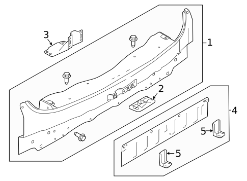 Rear Body for 2024 Nissan Murano #0