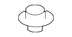 9095008004 - Body: Body A-Pillar Trim Panel Clip for Lexus Image