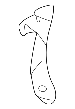 44521AA420 - Exhaust: Hanger for Subaru Image
