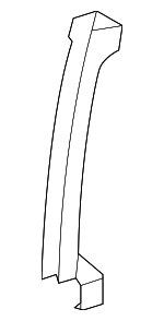 72231SVAA01 - : 2006-2011 Honda Civic - Sash R Front Door Center (Lower) for Honda: Civic Image