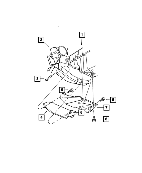 Engine Mounting for 2003 Dodge Stratus #2