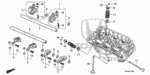 14610R70A02 - Engine: ARM ASSY., IN. ROCKER for Honda Image