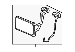 79115T2FA01 - HVAC: Heater Core for Honda: Accord Image