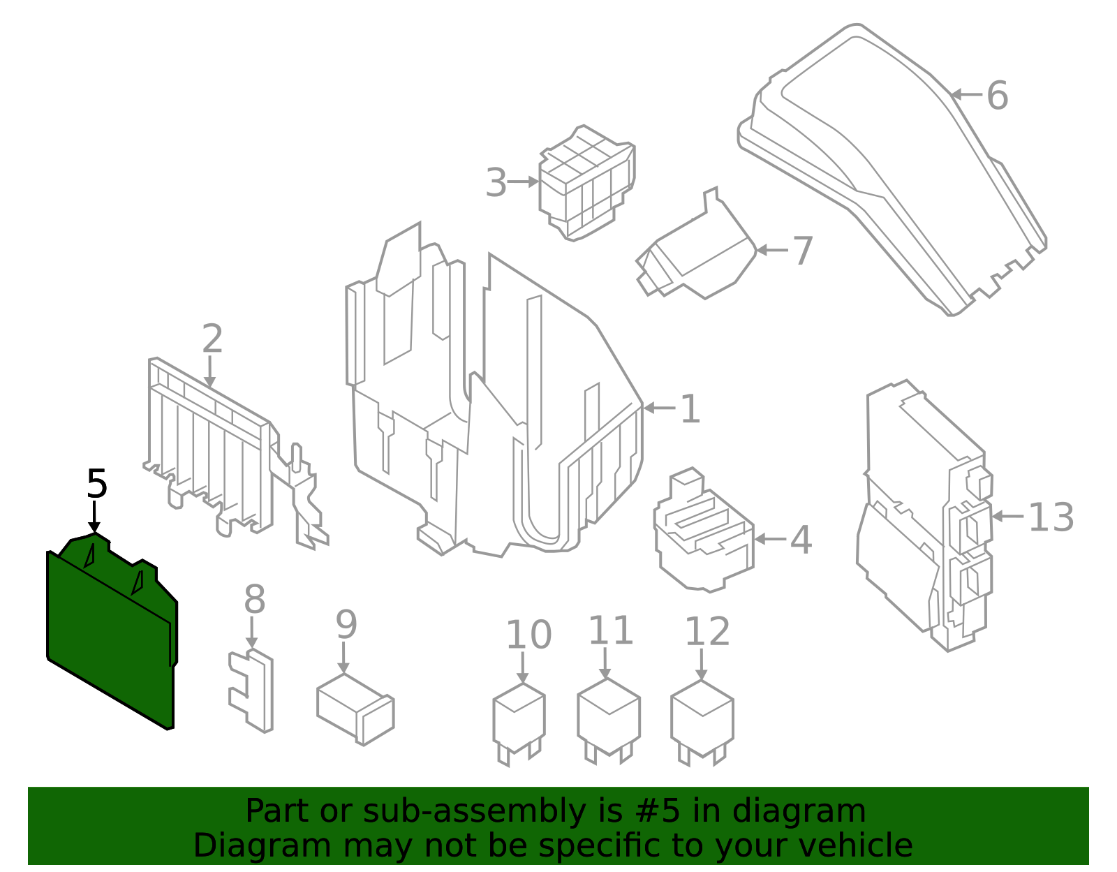 OEM Fuse Box Cover - Electrical System Protection | AutoNation Parts