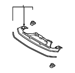 B61K500S0 - Body: Lower Support for Mazda: 3 Image