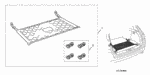 8L96S3Y100R1 - Accessory Components: HARDWARE KIT, CARGO NET for Acura Image
