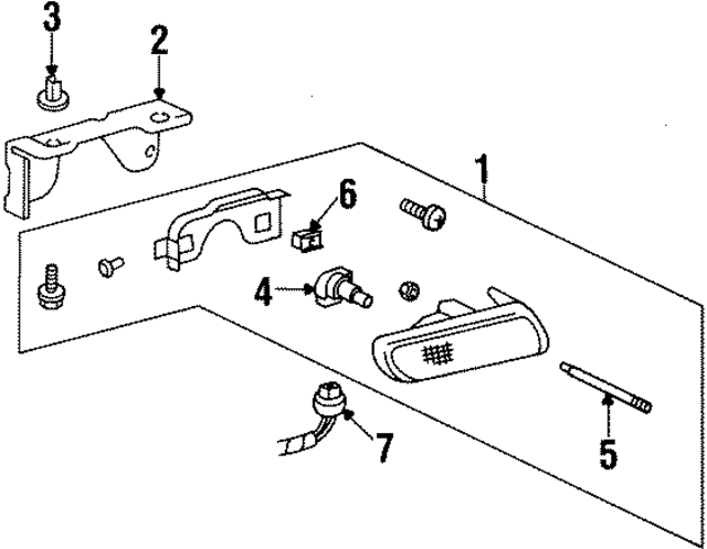 10271052 - : Fog Lamp Assembly for GM Image
