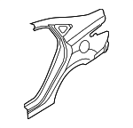 715031RC30 - Body: Quarter Panel for Hyundai: Accent Image