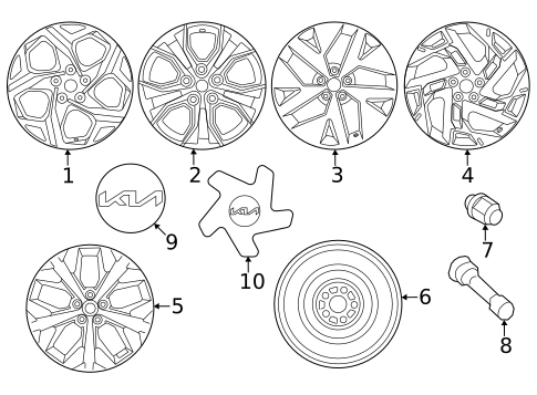 Wheels for 2023 Kia Sportage #0